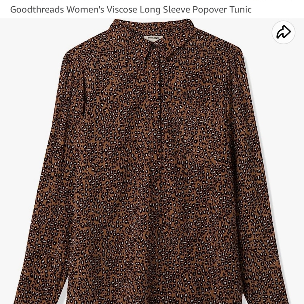 Goodthreads leopard tunic - Picture 14 of 14